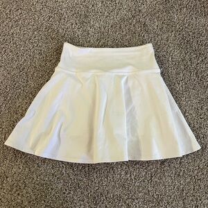 Beyond Yoga White Skort